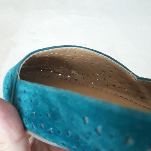 Lucky Brand Emerald Green Archh2 Flats - Picture 10 of 11